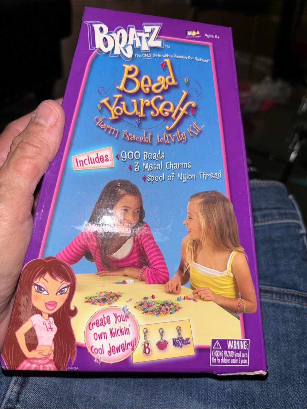 Bratz Bead Yourself Charm Bracelet Activity Kit - Purple